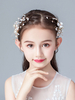 Accessoires de Cheveux Fille de Coiffure Fille de Fleur Perles Blond