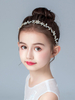 Accessoires de Cheveux Fille de Coiffure Fille de Fleur Perles Blond