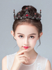 Accessoires de Cheveux Fille de Fille de Fleur Perles Noires Accessoire Métal
