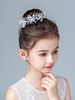 Accessoires de cheveux Fleur Fille Argent Perles Accessoire Résine Accessoires Cheveux