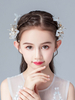 Accessoires de cheveux perle blonde pour fille