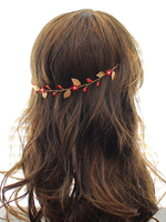 Accessoires de cheveux plaqués de mariage de casque pour la mariée