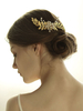 Accessoires de coiffe de mariage Accessoires de cheveux de mariée en métal feuille