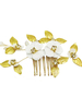 Accessoires de coiffe pour peigne de mariage Accessoire de coiffe en métal pour cheveux de mariée