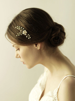 Accessoires de coiffes de mariage Accessoires de cheveux de mariée en métal