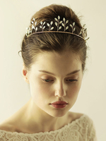 Accessoires de coiffes de mariage Accessoires de cheveux de mariée en métal