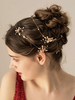 Accessoires de coiffures de mariage Accessoires de cheveux Accessoires de cheveux de mariée en métal