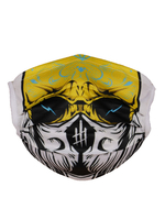 Accessoires de costume dimpression 3D couvrant le visage pour adultes