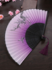 Accessoires de costume de fan de pliage de fan de bambou floral dimpression Déguisements Halloween