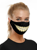Accessoires de costume Masque Dents Print Déguisements Halloween