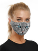 Accessoires de Costume Masque Imprimé Chat Déguisements Halloween