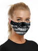 Accessoires de Costume Masque Imprimé Crâne Déguisements Halloween