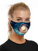 Accessoires de Costume Masque Univers Impression Déguisements Halloween