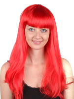 Accessoires de costumes de carnaval Blunt Bang Tousled End Curl Mardi Gras perruque Déguisements Halloween