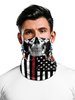 Accessoires de cyclisme Face Cover Bandana sans couture 4 juillet Masque de tube extérieur pour moto Jour de lindépendance Déguisements Halloween