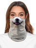 Accessoires de cyclisme Face Cover Seamless Bandana Dog Print Motorcycle Outdoor Tube Mask Déguisements Halloween