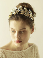 Accessoires de mariage Accessoires pour cheveux Feuille de métal pour la mariée