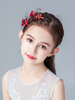 Accessoires de serre-tête Flower Girl Perle rouge Accessoire Perle Enfant Accessoires Cheveux