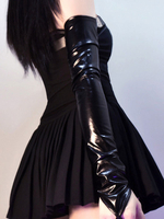 Accessoires Gothic Lolita Manchons Noirs Divers