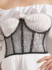 Accessoires Gothic Lolita Paillettes Blanches Fibre Polyester Divers