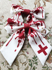 Accessoires gothiques Infirmière Lolita Bows Blanc Bows de Fibre de polyester Fabricant Sujet Divers