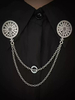 Accessoires Gothiques Lolita Chaînes Argentées Accessoire Métal Divers