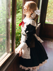 Accessoires Lolita de style ROCOCO Accessoire en satin blanc Infanta Divers