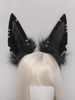 Accessoires Noir Lolita Oreilles Fausse Fourrure Coiffure Animaux Fibre Polyester Divers