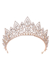Accessoires pour cheveux de mariage diadème strass perle perle pour la mariée