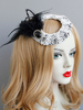 Accessoires pour cheveux Vintage Feather