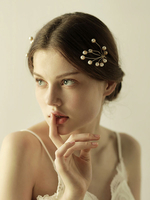 Accessoires pour la tête de mariage Accessoires de cheveux de mariée en métal
