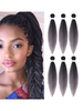 Accessoires Pour Perruques Perruques des Femmes Synthétiques Multicolores Perruques des Femmes Dégradé de Couleur Rouge Extensions de Cheveux Colorés