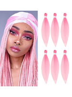 Accessoires Pour Perruques Perruques des Femmes Synthétiques Multicolores Perruques des Femmes Rose Extensions de Cheveux Colorés