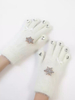 Accessoires Sweet Lolita Écru Blanc Strass Accessoire Polyester Divers