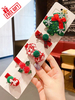 Accessoires Sweet Lolita Nœuds rouges Motif de Noël Coiffes Divers