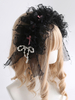 Accessoires Sweet Lolita Perles Noires Noeuds Volants Couvre-chef Divers