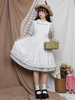 Accessoires Sweet Lolita Tablier à volants blancs Divers