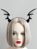 Ailes Démon Noir Bandeau Femme Accessoires Coiffure Halloween Déguisement