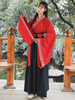 Ancien Costume Chinois Hanfu Traditionnel Femmes Rouges Costume Déguisements Halloween