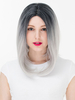 Anime Kawaii Fille Harajuku Style Gris Clair Cosplay perruque Déguisements Halloween