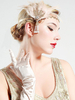Années 1920 À Clapet Coiffe Great Gatsby Coiffures Fourrure Accessoires Déguisements Halloween