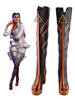 Apex Legends Saison 5 Loba Gris Chaussures Cosplay Costume Bottes Halloween