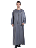 Arabian Abaya Robe À Manches Longues Col V Homme Vêtements
