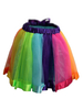 Arc-en-ciel jupon jupe tulle femme bas