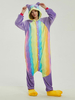Arc en Ciel Panda Pajamas Kigurumi Carnaval Onesie 2021 Flannel Unisex Adultes Combinaison Déguisements Halloween