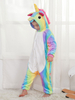 Arc-en-ciel Unicorn Kigurumi Carnaval Pyjama 2021 Onesie Unicornio pour enfants Déguisements Halloween