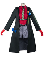 Arknights Texas EPOQUE Passe Texas Cosplay Costume noir Polyester jeu peaux Cosplay Costume ensemble