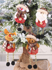 Articles de fête de Noël Bouton Plaid Bead Doll Doll Décorations de costumes de Noël Déguisements Halloween
