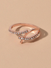 Bagues Bijoux de doigt Strass Bijoux pour femmes