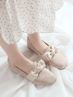 Ballerines Bows Terry pour femmes
